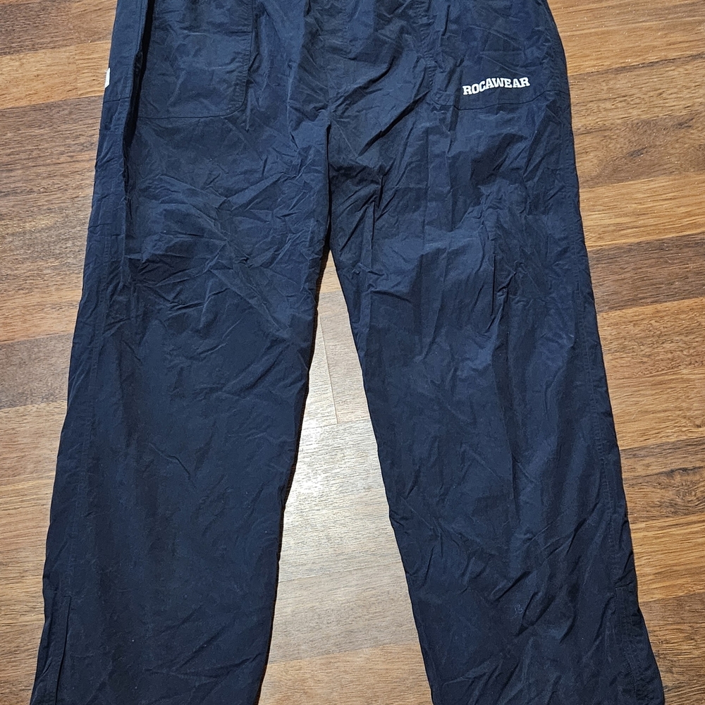 NWT ROCAWEAR DENIM mens big&tall wind breaker pants SIZE 4X COLOR NAVY RV$160